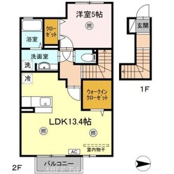 サウザンド・チカラの物件間取画像